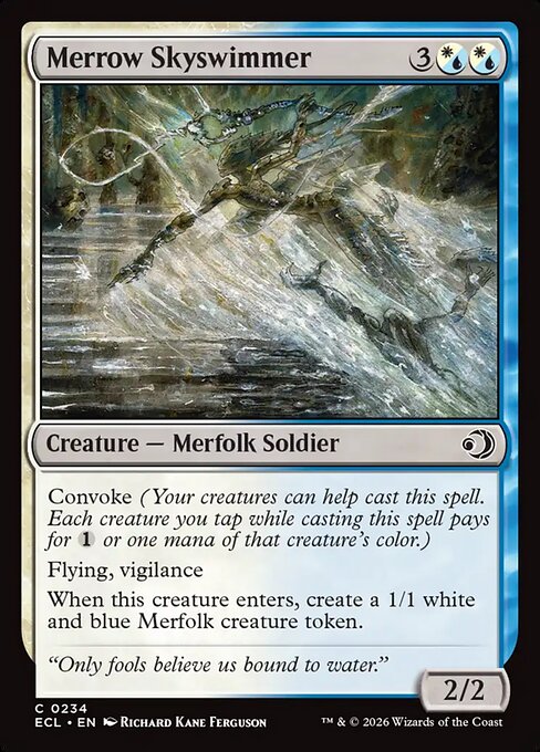 Merrow Skyswimmer – Lorwyn Eclipsed (ECL-234) Magic: The Gathering card