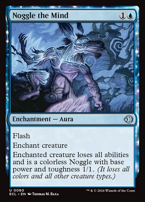 Noggle the Mind – Lorwyn Eclipsed (ECL-60) Magic: The Gathering card