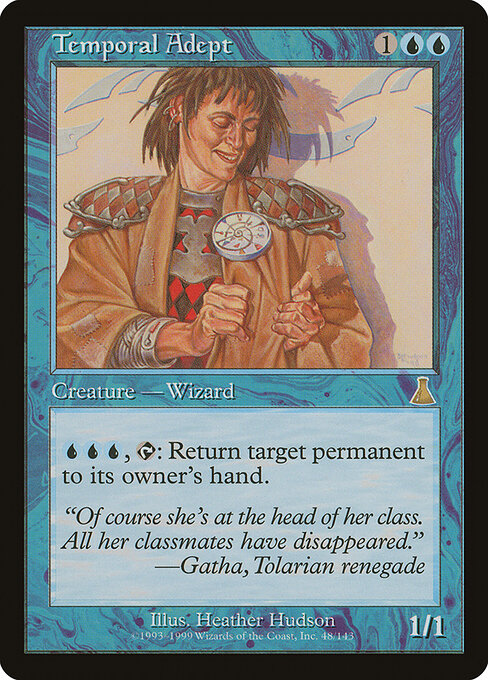 Temporal Adept – Urza's Destiny (UDS-48) Magic: The Gathering card