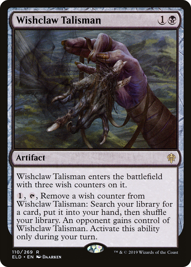 Wishclaw Talisman – Throne of Eldraine 110 – Magic: The Gathering single card Immagine principale del prodotto