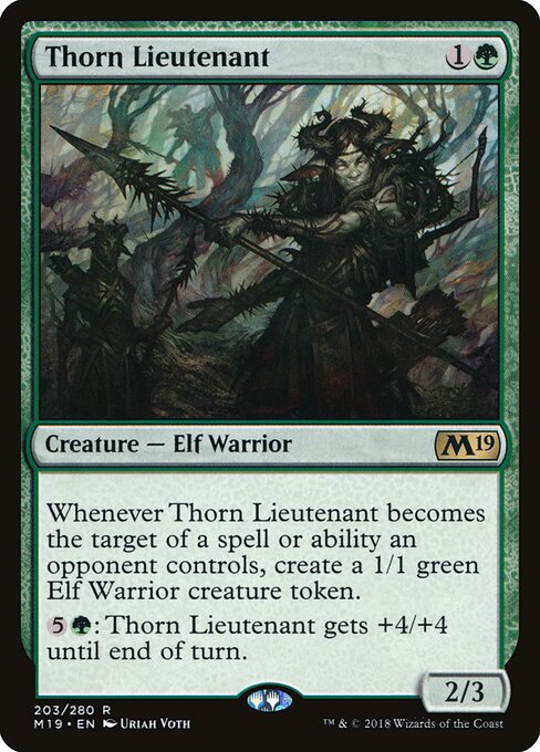 Thorn Lieutenant – Core Set 2019 (M19-203) Magic: The Gathering card | LC-REM-20260804-15150827995468-0812e942-eb78-48c8-857e-5f0ff1bd777b