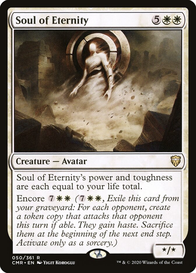 Soul of Eternity - Commander Legends (Rare) [CMR-50]