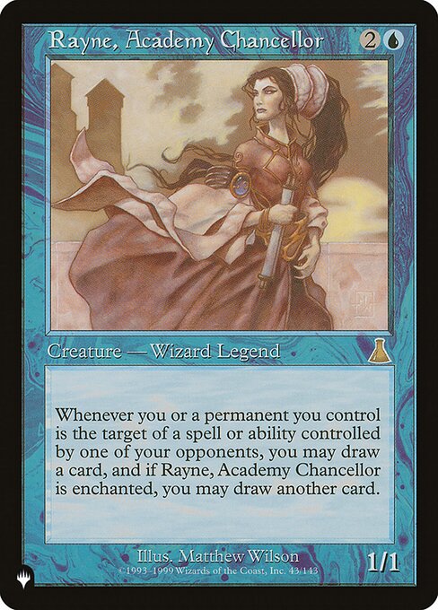 Rayne, Academy Chancellor – The List (PLST-UDS-43) Magic: The Gathering card | LC-REM-20260804-15150869250380-084d44f3-42af-4dd8-b8af-5c73ca11f1b0