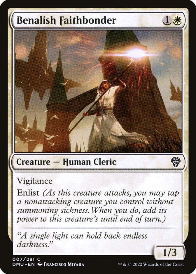 Benalish Faithbonder - Dominaria United (Common) [DMU-7] Immagine principale del prodotto