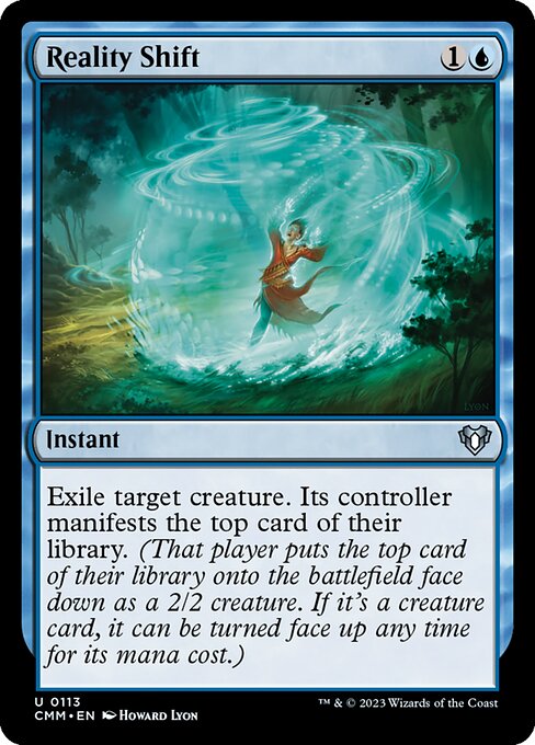 Reality Shift – Commander Masters (CMM-113) Magic: The Gathering card Immagine principale del prodotto