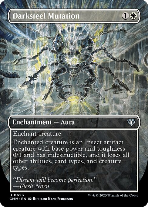 Darksteel Mutation – Commander Masters (CMM-623) Magic: The Gathering card | LC-REM-20260804-15376408772940-08605ffa-de04-4831-a078-5b3d65c2526f Main image