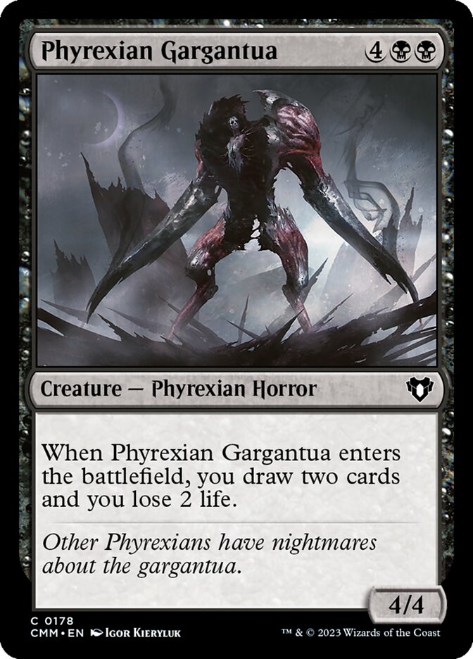 Phyrexian Gargantua - Commander Masters (Common) [CMM-178] Immagine principale del prodotto