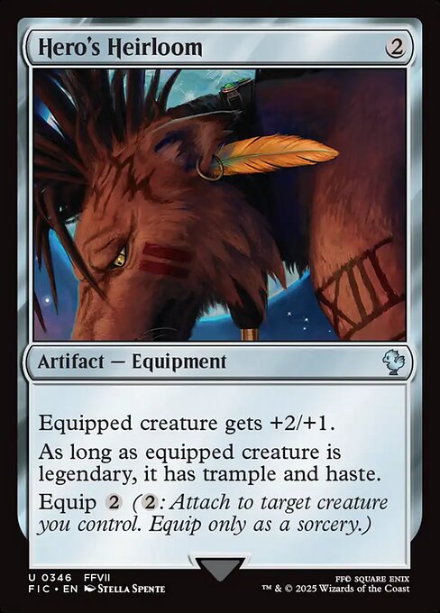 Hero's Heirloom – Final Fantasy Commander (FIC-346) Magic: The Gathering card | LC-REM-20260804-15339579015500-08866f84-406d-4372-9893-ba22690a48ef