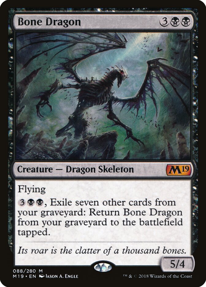 Bone Dragon - Core 2019 (Mythic) [M19-88] Hauptbild