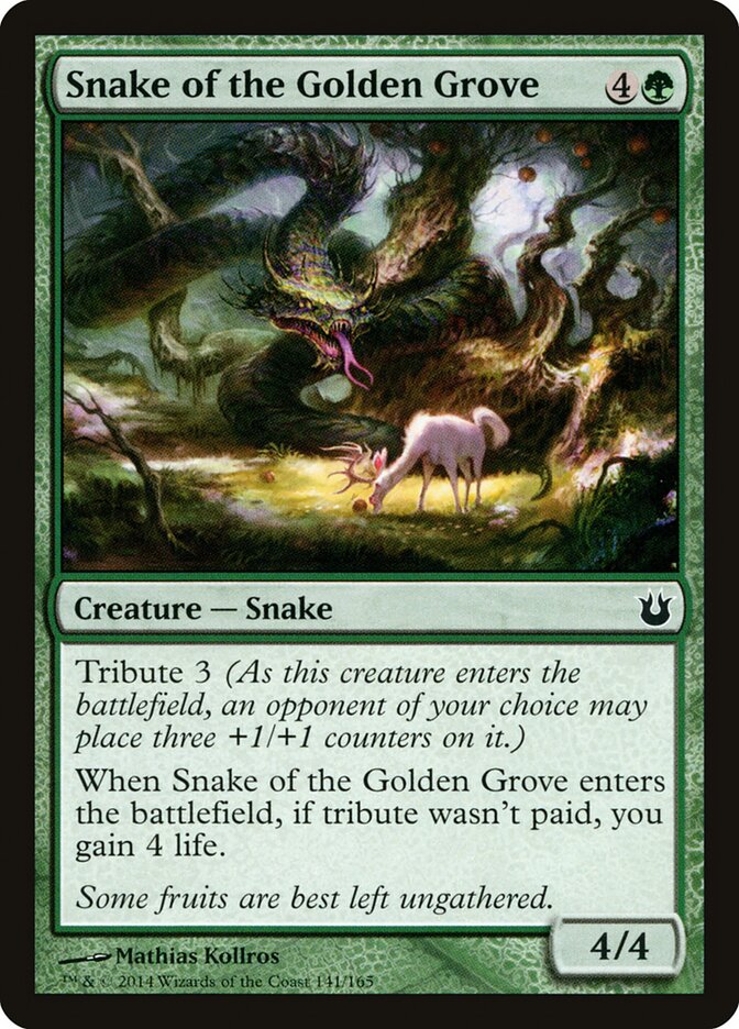 Snake of the Golden Grove - Born of the Gods (Common) [BNG-141]