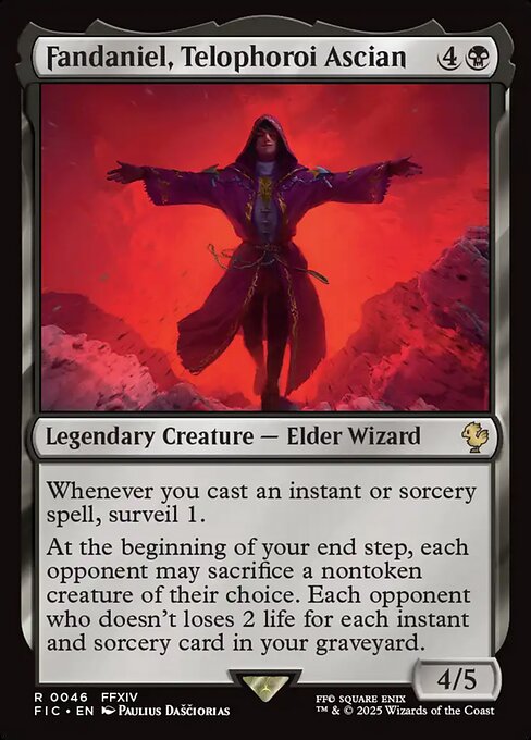 Fandaniel, Telophoroi Ascian – Final Fantasy Commander (FIC-46) Magic: The Gathering card | LC-REM-20260804-15339558175052-08c9bf6c-fc52-4565-96d1-951a314e59e5