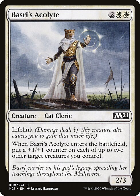 Basri's Acolyte – Core Set 2021 (M21-8) Magic: The Gathering card | LC-REM-20260804-15711431131468-08d1dd97-2675-4953-ab95-d47d23abfe05 Immagine principale del prodotto