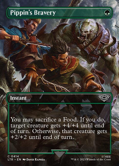 Pippin's Bravery – The Lord of the Rings: Tales of Middle-earth (LTR-414) Magic: The Gathering card | LC-REM-20260804-15150950580556-08dc9616-83e5-451f-aaa8-d0c81802fa13 Hauptbild