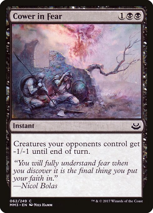 Cower in Fear – Modern Masters 2017 (MM3-62) Magic: The Gathering card | LC-REM-20260804-15150897365324-08e3cc81-2c08-4281-aa16-4c22f141f31d