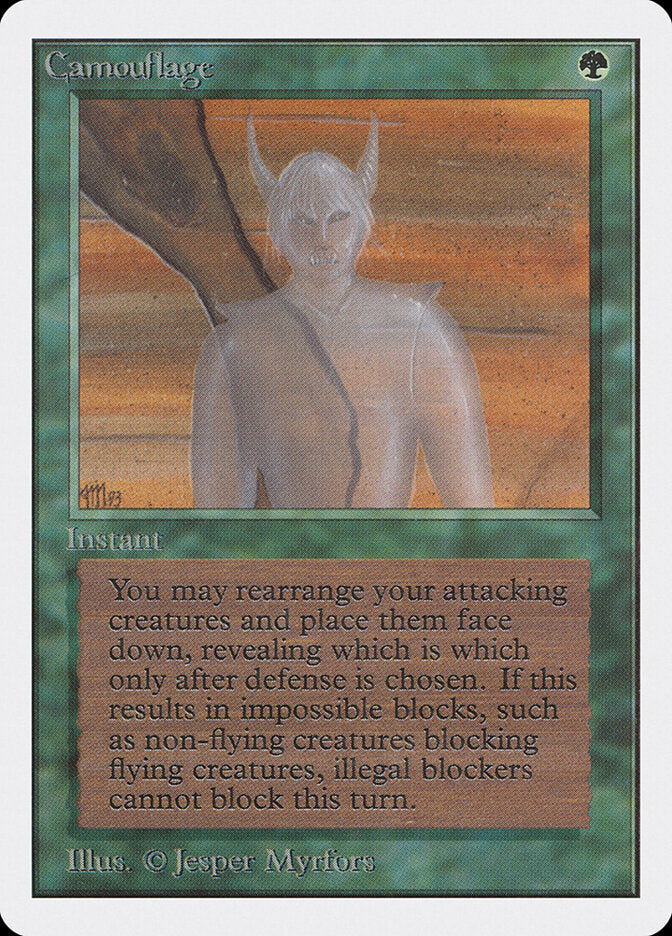 Magic-kaart Camouflage 2ED-188 uit Unlimited Edition (Uncommon) Imagen principal del producto