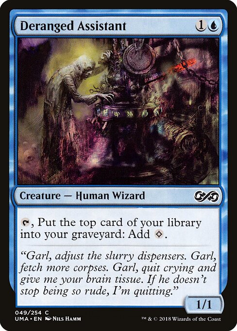 Deranged Assistant – Ultimate Masters (UMA-49) Magic: The Gathering card | LC-REM-20260804-15610408239436-093610b6-3fe3-4f12-859f-569857fa341b