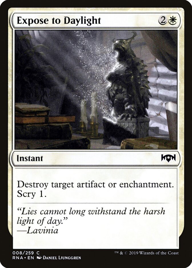 Expose to Daylight - Ravnica Allegiance (Common) [RNA-8] Hauptbild