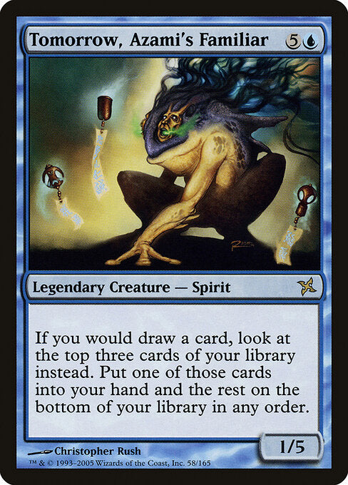 Tomorrow, Azami's Familiar – Betrayers of Kamigawa (BOK-58) Magic: The Gathering card | LC-REM-20260804-15909414306124-095813f9-d559-40bd-a50f-7c1f6e494e60 Image principale du produit
