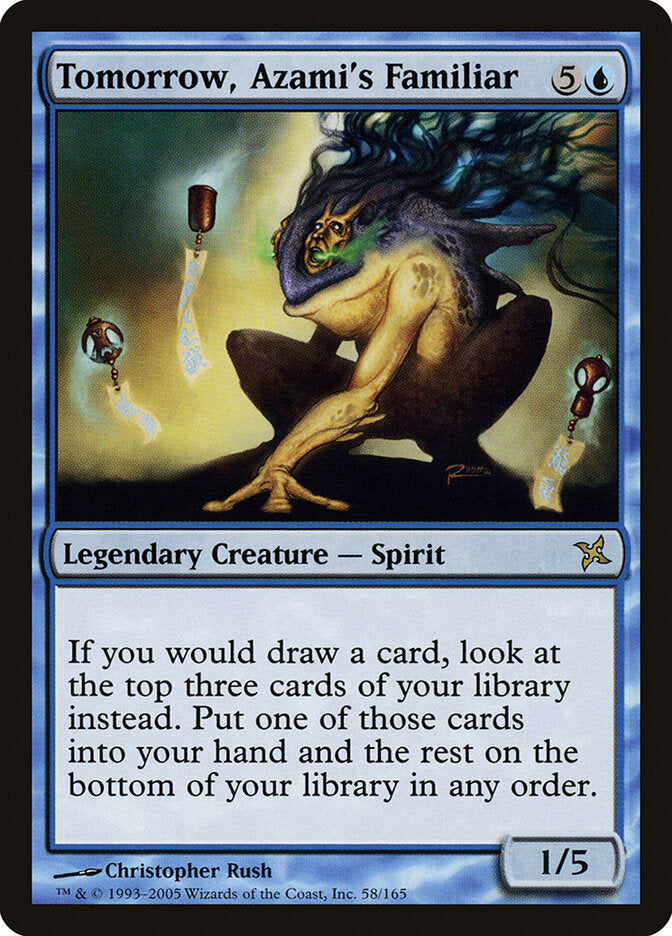 Magic-kaart Tomorrow, Azami's Familiar BOK-58 uit Betrayers of Kamigawa (Rare) Hauptbild