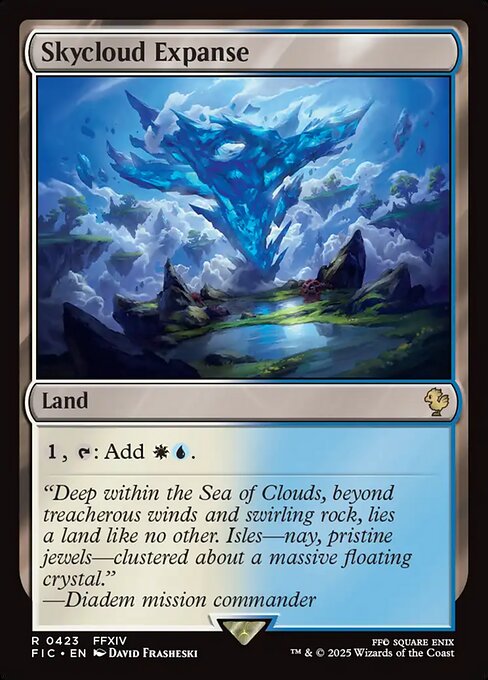 Skycloud Expanse – Final Fantasy Commander (FIC-423) Magic: The Gathering card | LC-REM-20260804-15339656806732-0972c465-0369-4ac2-9912-2898fad1bdba