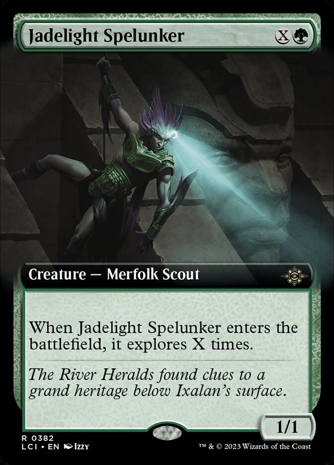 Magic-kaart Jadelight Spelunker LCI-382 uit The Lost Caverns of Ixalan (Rare)