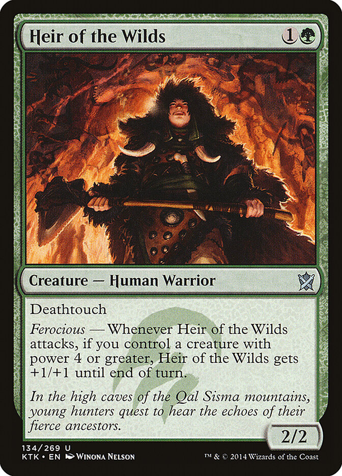 Heir of the Wilds - Khans of Tarkir (Uncommon) [KTK-134]
