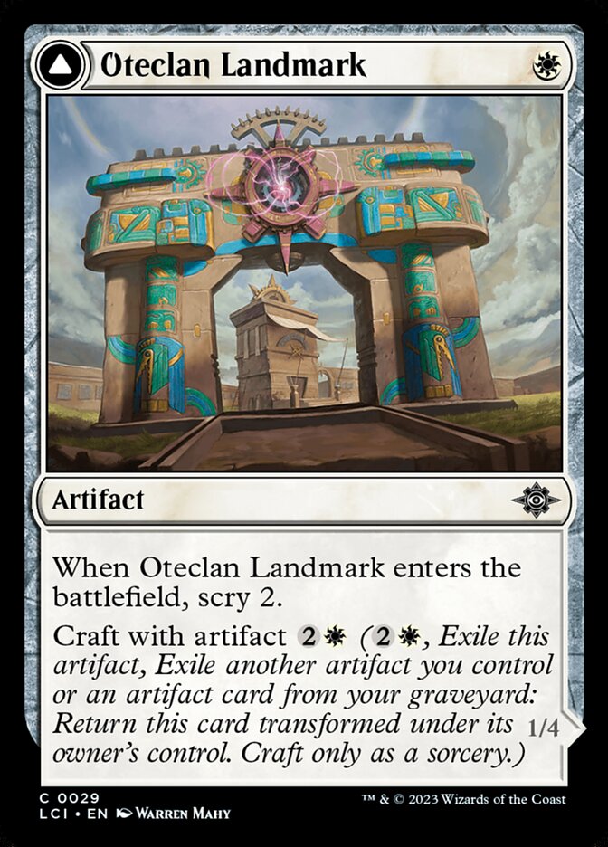 Oteclan Landmark // Oteclan Levitator - The Lost Caverns of Ixalan (Common) [LCI-29]
