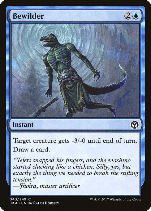 Bewilder – Iconic Masters (IMA-43) Magic: The Gathering card | LC-REM-20260804-15150989607244-09ad45e5-8a80-4a6c-b9da-36d5f778ca51