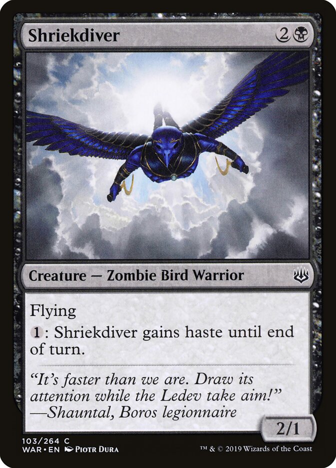 Shriekdiver - War of the Spark (Common) [WAR-103] Hauptbild
