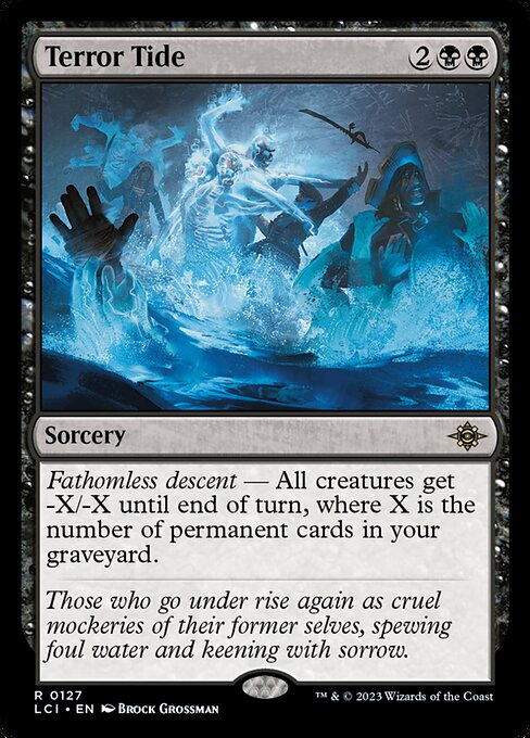 Terror Tide – The Lost Caverns of Ixalan (LCI-127) Magic: The Gathering card