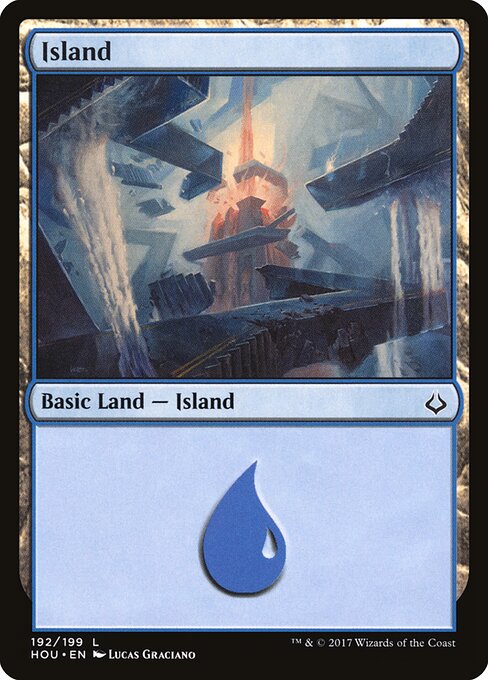 Island – Hour of Devastation (HOU-192) Magic: The Gathering card | LC-REM-20260804-15151796781388-0a4717cd-f9a7-4386-9091-d25218e23d79
