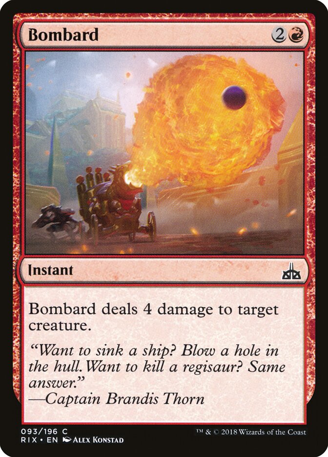 Bombard - Rivals of Ixalan (Common) [RIX-93]