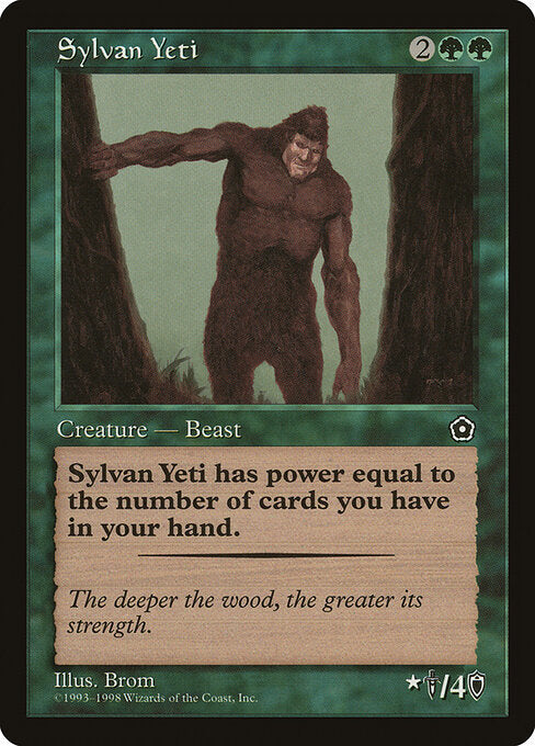 Sylvan Yeti – Portal Second Age (P02-147) Magic: The Gathering card | LC-REM-20260804-15151681896780-0a8686e2-1e14-4b4a-b45b-cab4d5c57fce
