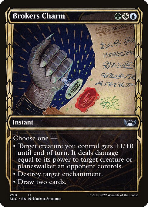 Brokers Charm – Streets of New Capenna (SNC-298) Magic: The Gathering card | LC-REM-20260804-15150869840204-0aac0943-6c9a-4c65-9d17-3ca0f2ba2340
