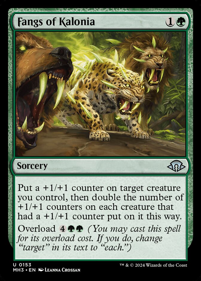 Fangs of Kalonia - Modern Horizons 3 (Uncommon) [MH3-153]