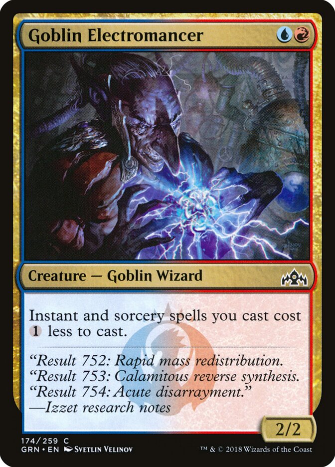 Goblin Electromancer - Guilds of Ravnica (Common) [GRN-174]