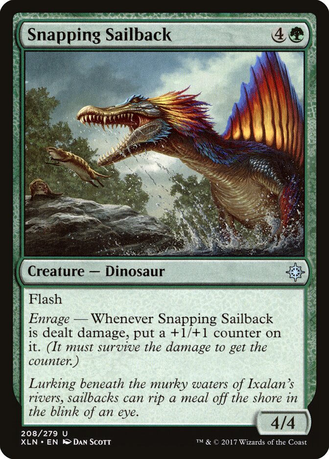 Snapping Sailback - Ixalan (Uncommon) [XLN-208]