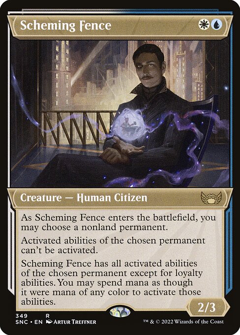 Scheming Fence – Streets of New Capenna (SNC-349) Magic: The Gathering card | LC-REM-20260804-15383655121228-0b08ce85-f030-485f-81d8-bdf47ed04a8e