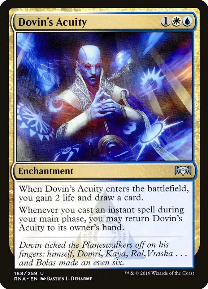 Dovin's Acuity - Ravnica Allegiance (Uncommon) [RNA-168] Hauptbild