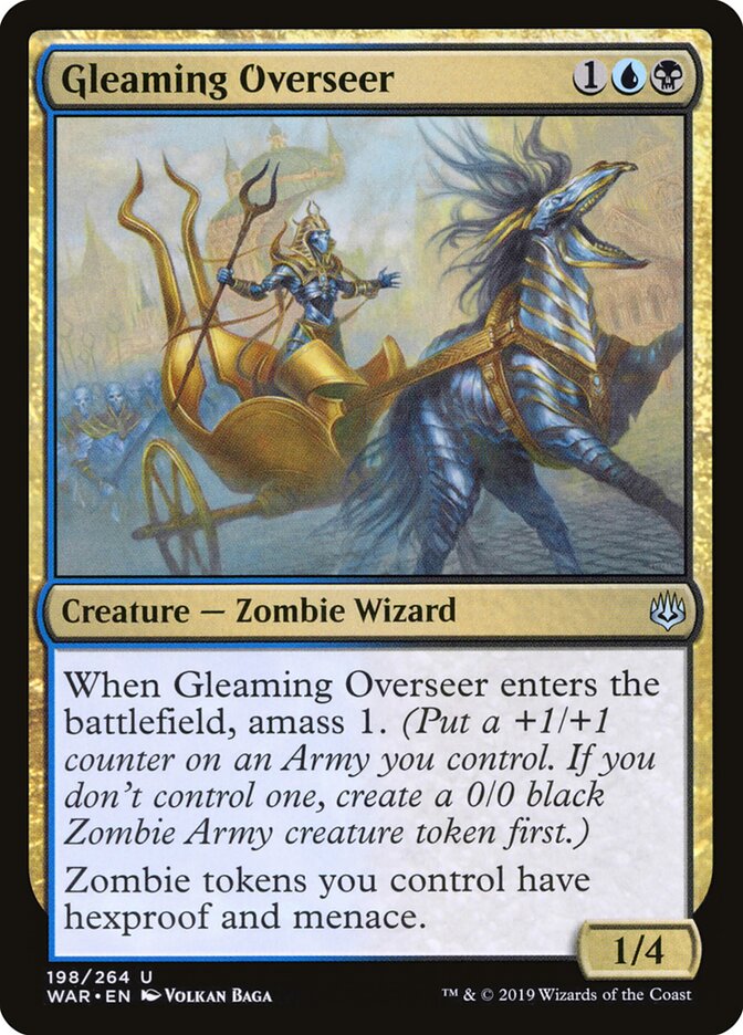 Gleaming Overseer - War of the Spark (Uncommon) [WAR-198] Main image