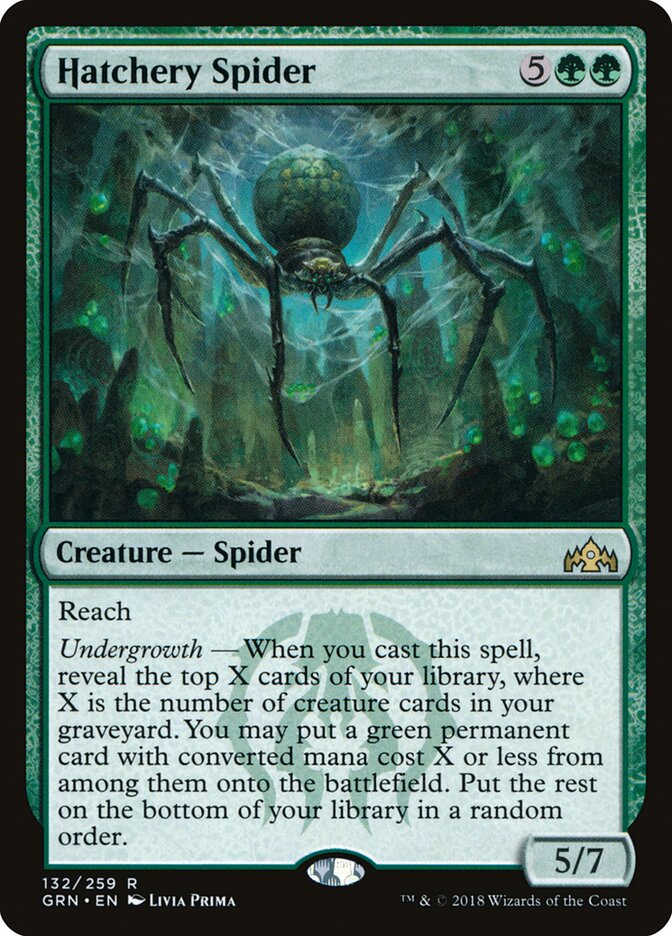 Hatchery Spider - Guilds of Ravnica (Rare) [GRN-132] Hauptbild