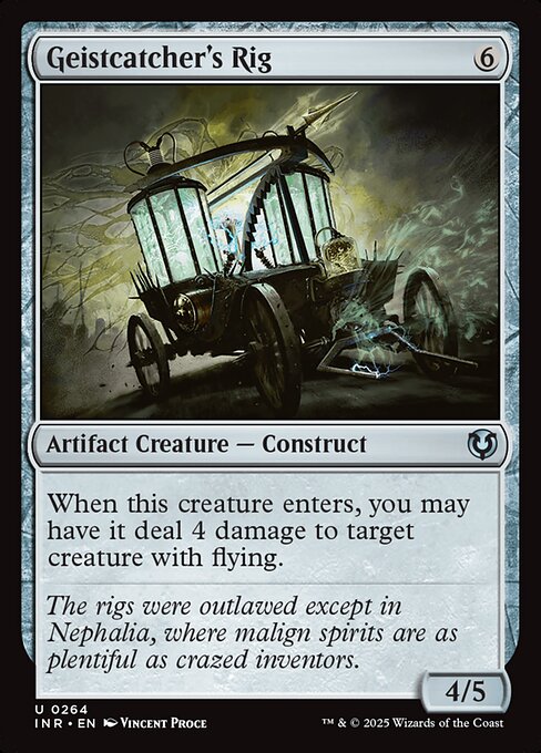 Geistcatcher's Rig – Innistrad Remastered (INR-264) Magic: The Gathering card