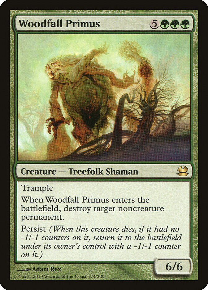Magic-kaart Woodfall Primus MMA-174 uit Modern Masters (Rare) Imagen principal del producto