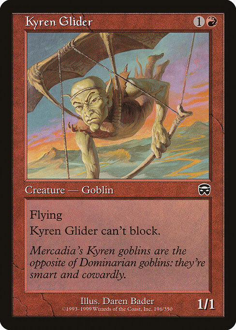 Kyren Glider – Mercadian Masques (MMQ-196) Magic: The Gathering card | LC-REM-20260804-15935505858892-0bc55e01-342e-4856-937e-14561b8d165b