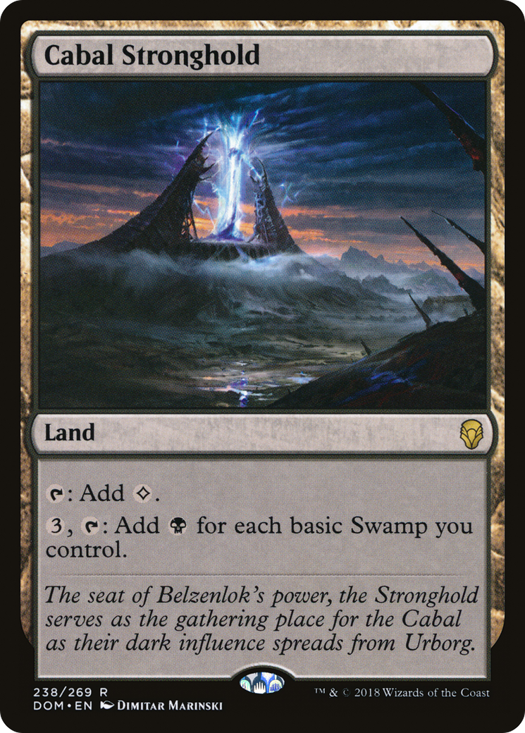 Cabal Stronghold – Dominaria 238 – Magic: The Gathering single card Immagine principale del prodotto