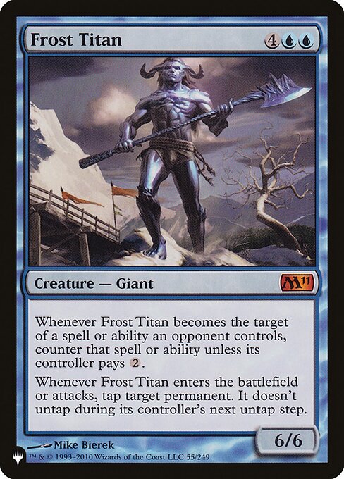 Frost Titan – The List (PLST-M11-55) Magic: The Gathering card | LC-REM-20260804-15151854027084-0c04464d-3137-4945-845a-cbfe61b63d06