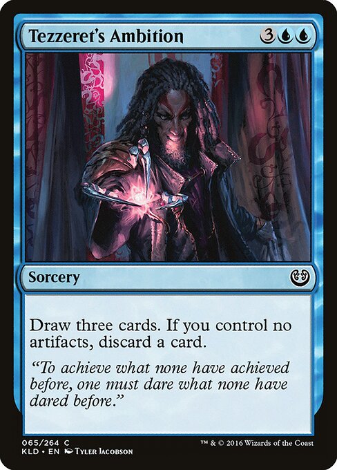 Tezzeret's Ambition – Kaladesh (KLD-65) Magic: The Gathering card