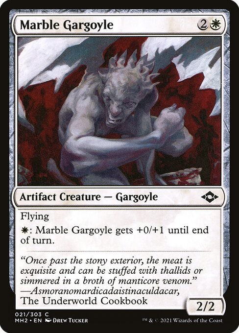 Marble Gargoyle – Modern Horizons 2 (MH2-21) Magic: The Gathering card