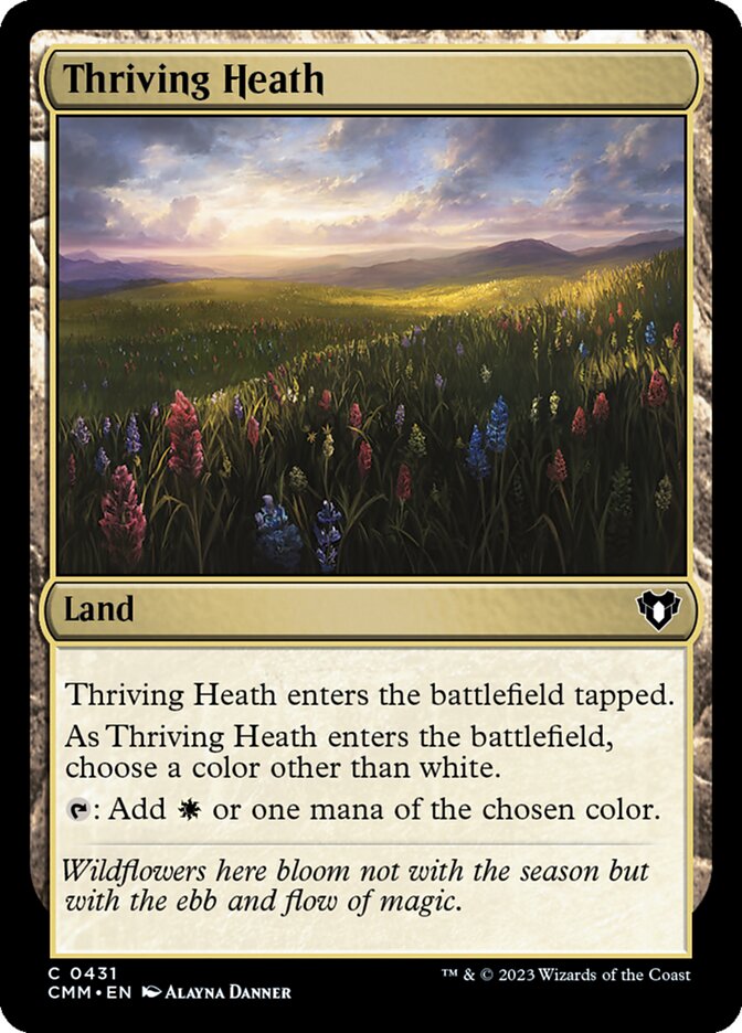 Thriving Heath - Commander Masters (Common) [CMM-431] Immagine principale del prodotto