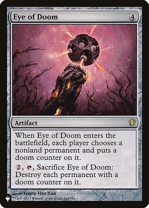 Eye of Doom – The List (PLST-C13-243) Magic: The Gathering card | LC-REM-20260804-15151059697996-0c790128-1d2d-44ef-90a7-c12266f93dc0
